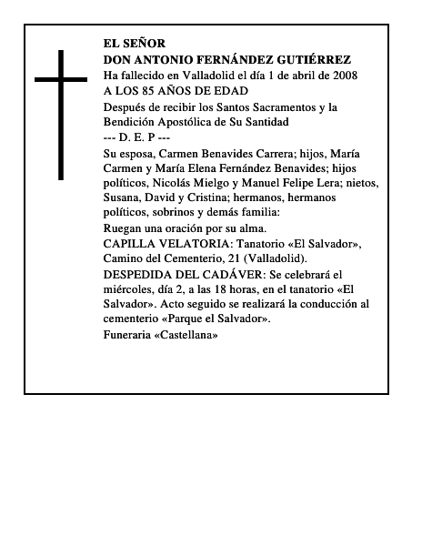 DON ANTONIO FERNÁNDEZ GUTIÉRREZ