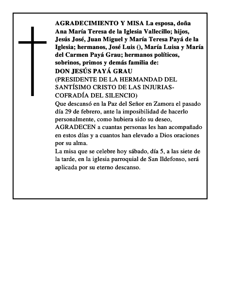 DON JESÚS PAYÁ GRAU