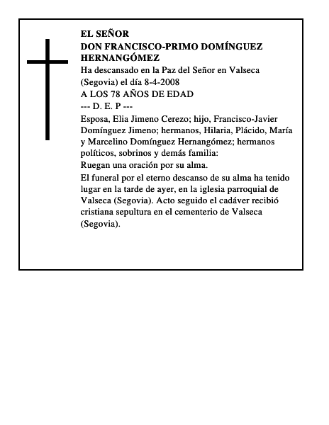 DON FRANCISCO-PRIMO DOMÍNGUEZ HERNANGÓMEZ