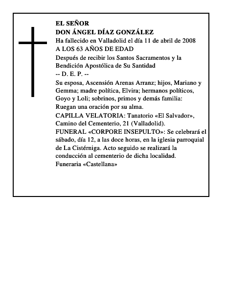 DON ÁNGEL DÍAZ GONZÁLEZ