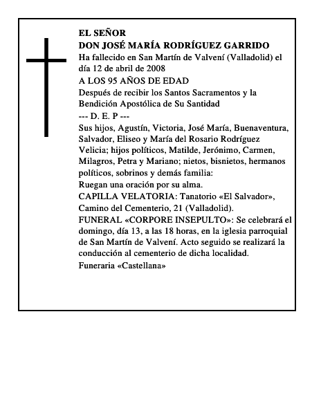 DON JOSÉ MARÍA RODRÍGUEZ GARRIDO