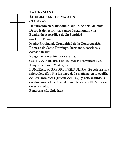 ÁGUEDA SANTOS MARTÍN