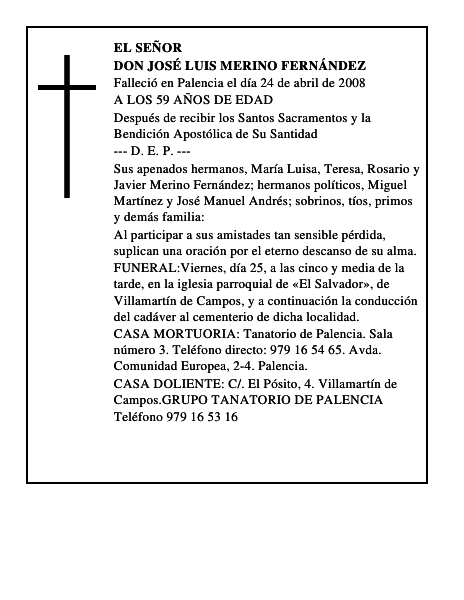 DON JOSÉ LUIS MERINO FERNÁNDEZ