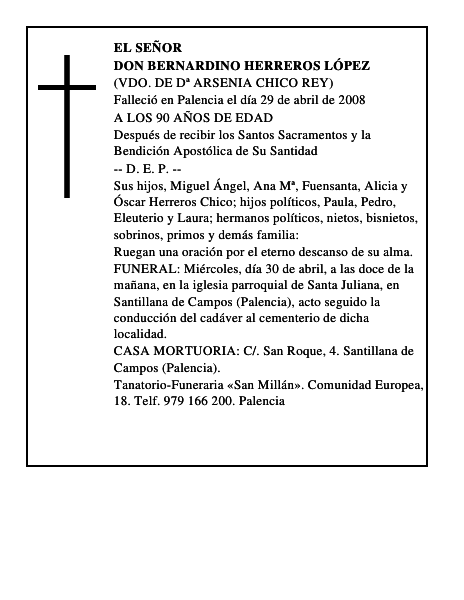 DON BERNARDINO HERREROS LÓPEZ