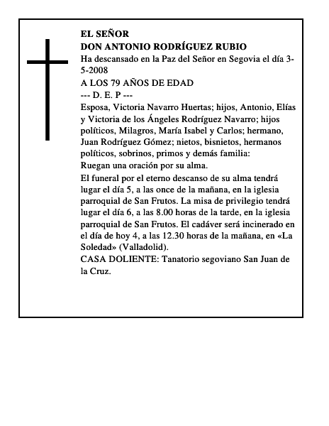 DON ANTONIO RODRÍGUEZ RUBIO