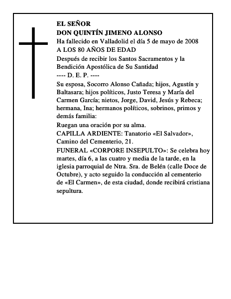 DON QUINTÍN JIMENO ALONSO