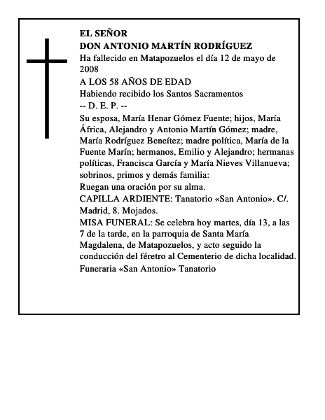 DON ANTONIO MARTÍN RODRÍGUEZ