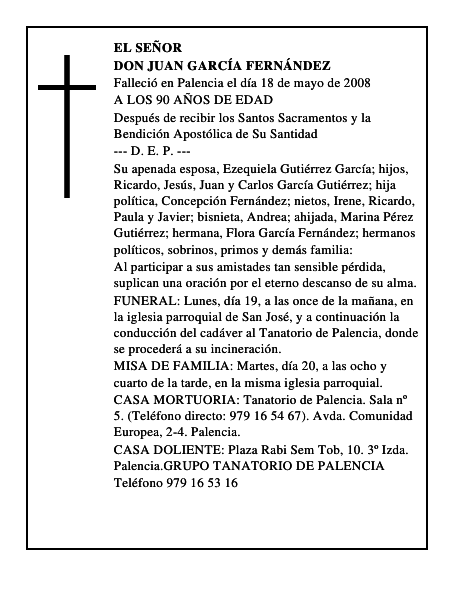 DON JUAN GARCÍA FERNÁNDEZ