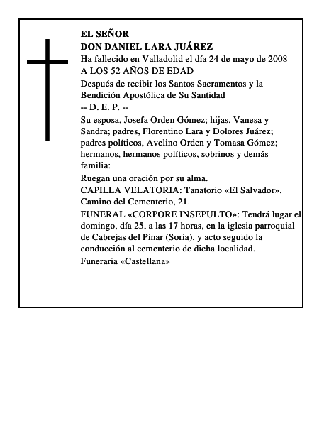 DON DANIEL LARA JUÁREZ