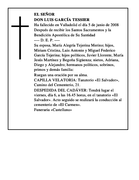 DON LUIS GARCÍA TESSIER