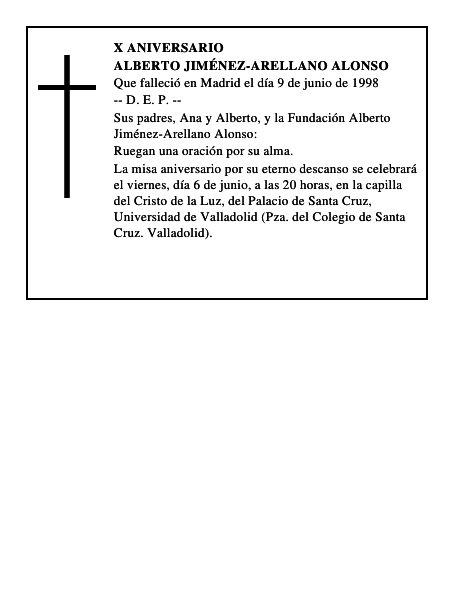 ALBERTO JIMÉNEZ-ARELLANO ALONSO