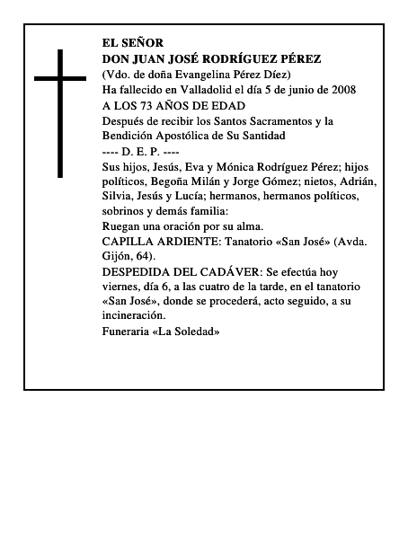 DON JUAN JOSÉ RODRÍGUEZ PÉREZ
