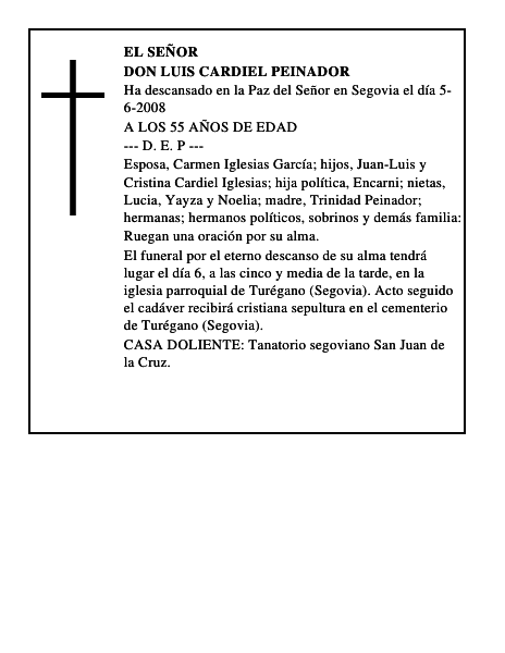 DON LUIS CARDIEL PEINADOR