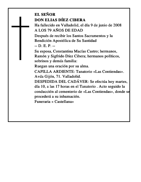 DON ELIAS DÍEZ CIBERA