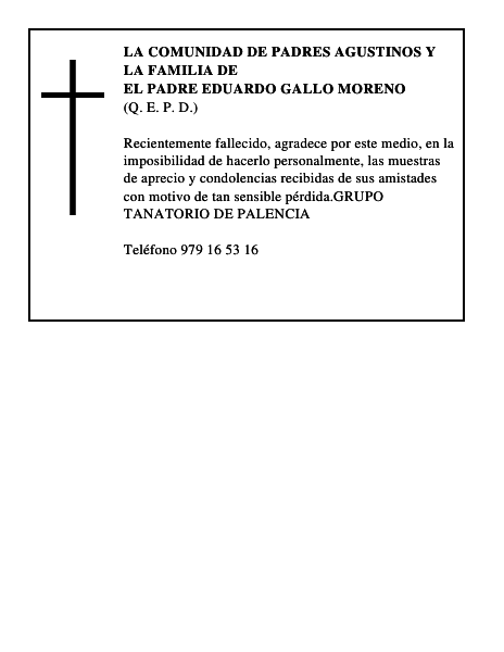 EL PADRE EDUARDO GALLO MORENO