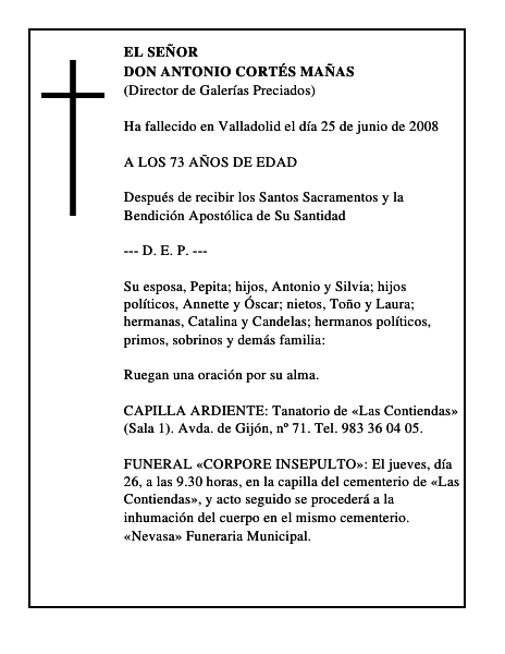 DON ANTONIO CORTÉS MAÑAS