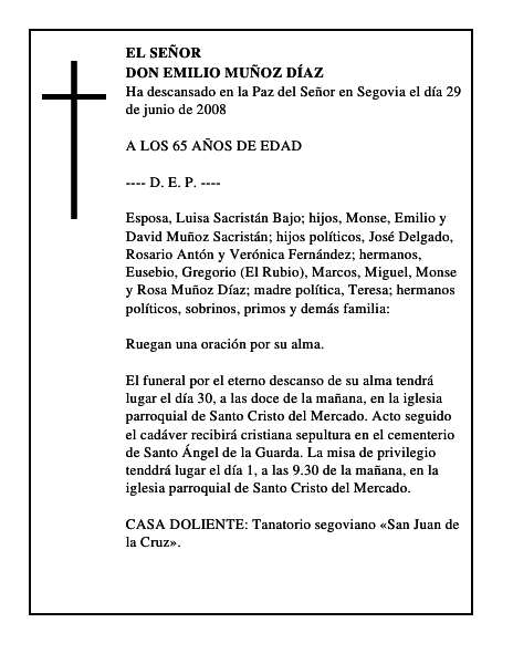 DON EMILIO MUÑOZ DÍAZ