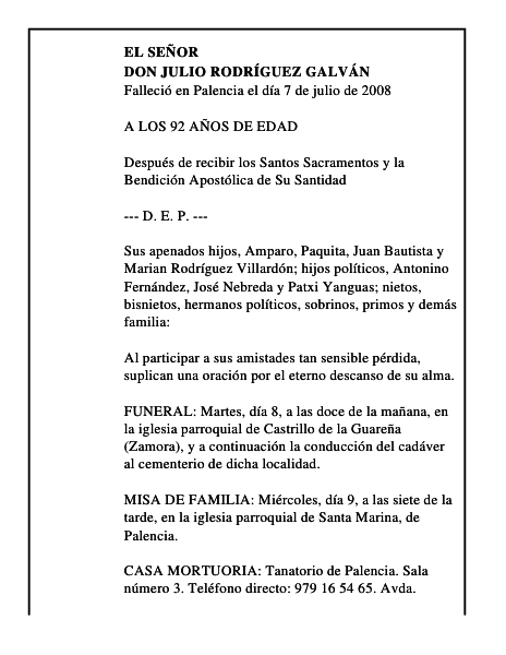 DON JULIO RODRÍGUEZ GALVÁN