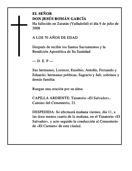 DON JESÚS ROMÁN GARCÍA