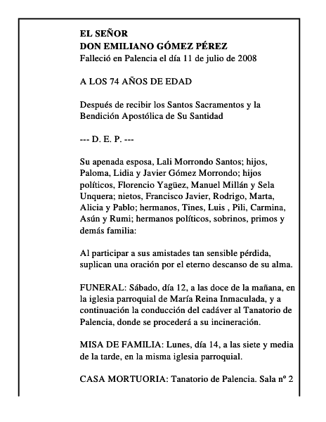 DON EMILIANO GÓMEZ PÉREZ