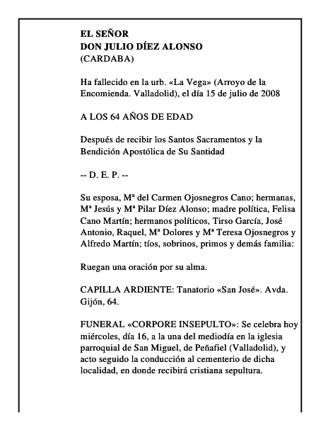 DON JULIO DÍEZ ALONSO