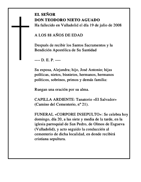 DON TEODORO NIETO AGUADO