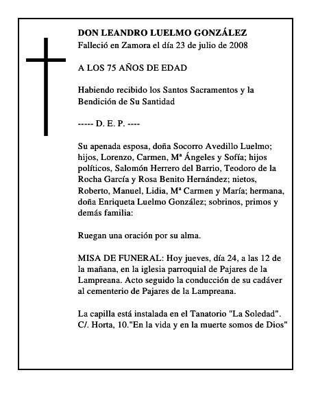DON LEANDRO LUELMO GONZÁLEZ