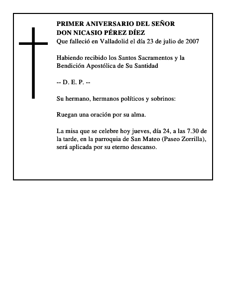 DON NICASIO PÉREZ DÍEZ