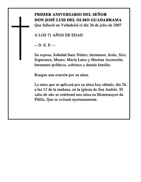 DON JOSÉ LUIS DEL OLMO GUADARRAMA