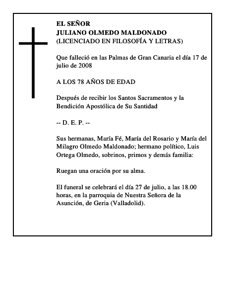JULIANO OLMEDO MALDONADO