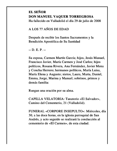 DON MANUEL VAQUER TORREGROSA