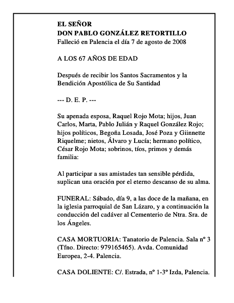 DON PABLO GONZÁLEZ RETORTILLO