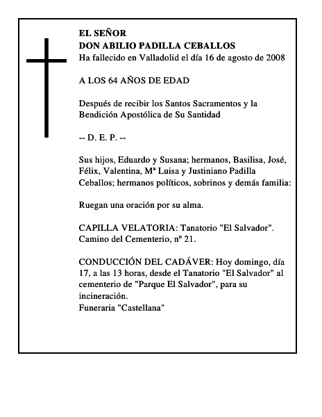 DON ABILIO PADILLA CEBALLOS
