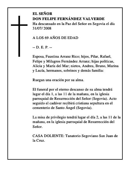 DON FELIPE FERNÁNDEZ VALVERDE