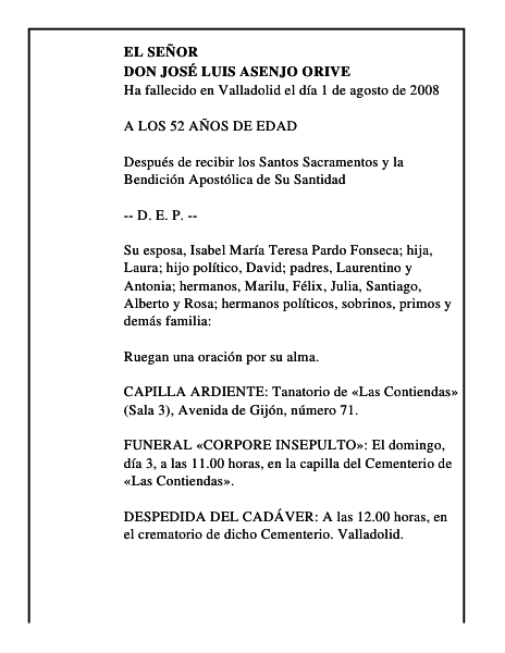 DON JOSÉ LUIS ASENJO ORIVE