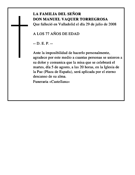 DON MANUEL VAQUER TORREGROSA
