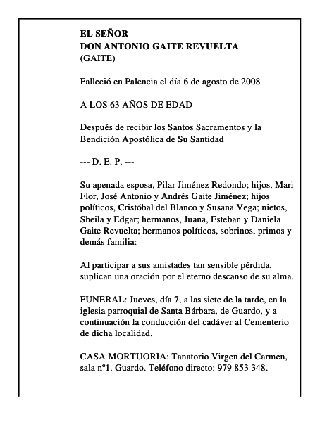 DON ANTONIO GAITE REVUELTA