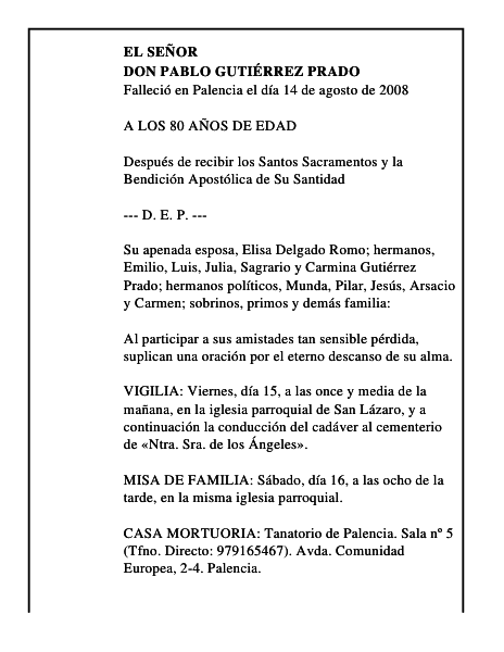 DON PABLO GUTIÉRREZ PRADO