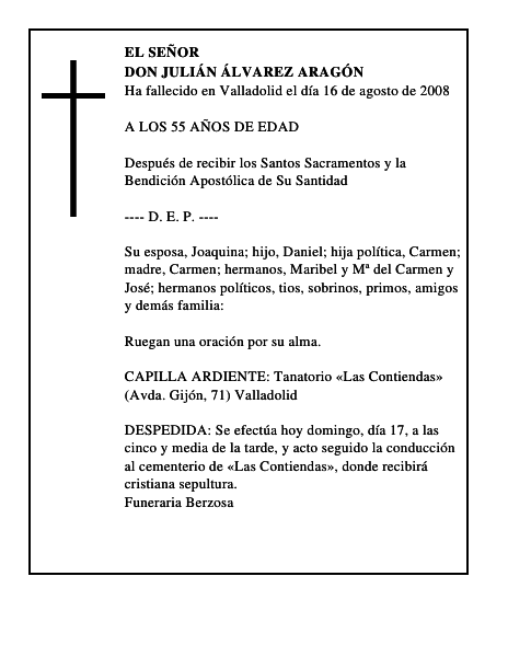 DON JULIÁN ÁLVAREZ ARAGÓN