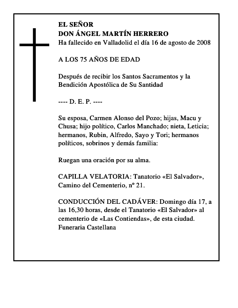 DON ÁNGEL MARTÍN HERRERO