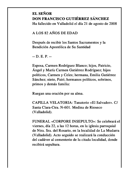 DON FRANCISCO GUTIÉRREZ SÁNCHEZ