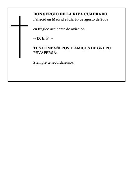 DON SERGIO DE LA RIVA CUADRADO