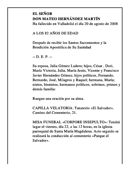 DON MATEO HERNÁNDEZ MARTÍN