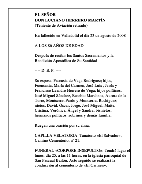 DON LUCIANO HERRERO MARTÍN