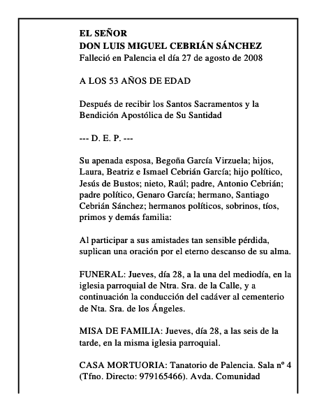 DON LUIS MIGUEL CEBRIÁN SÁNCHEZ