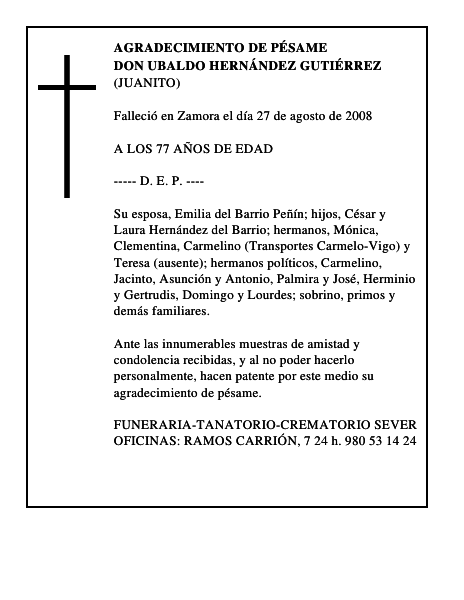 DON UBALDO HERNÁNDEZ GUTIÉRREZ
