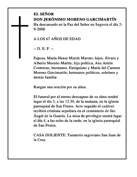 DON JERÓNIMO MORENO GARCIMARTÍN