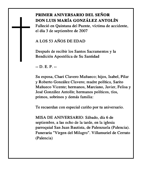 DON LUIS MARÍA GONZÁLEZ ANTOLÍN
