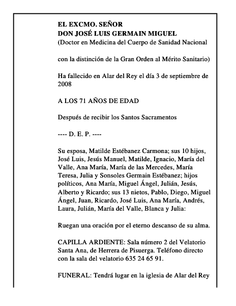 DON JOSÉ LUIS GERMAIN MIGUEL