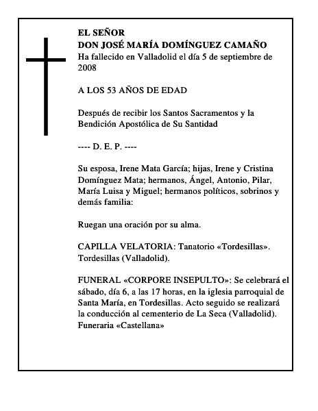 DON JOSÉ MARÍA DOMÍNGUEZ CAMAÑO